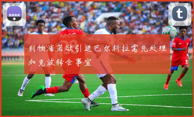 利物浦若欲引进巴尔科拉需先处理加克波转会事宜